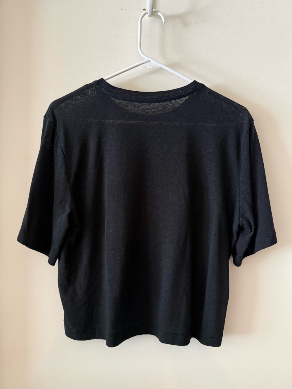 Like New Universal Thread Linen Blend Boxy Tee - Picture 7 of 7